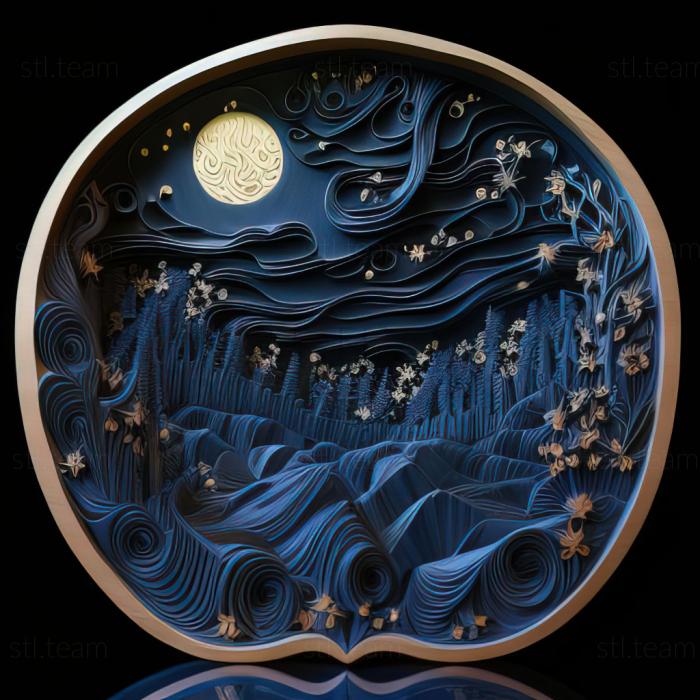 3D модель Звездная ночь (STL)